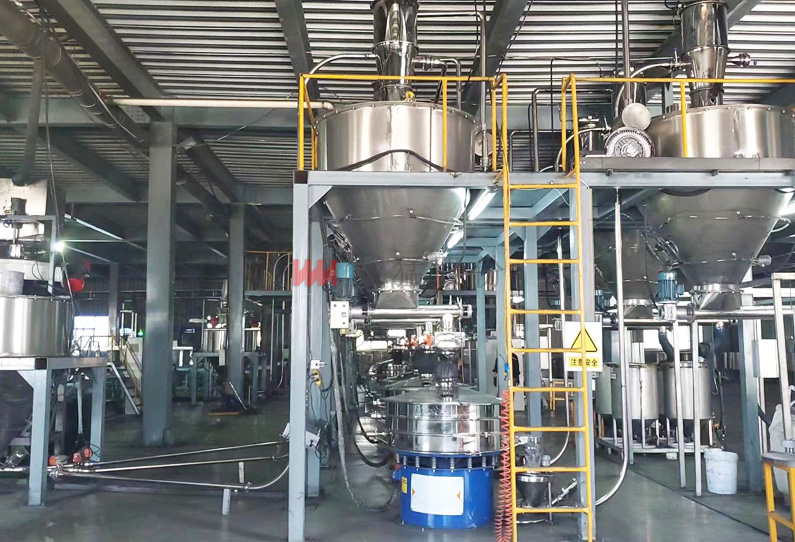 散布筛X使用现场